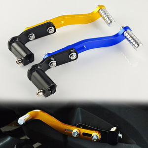 Levier de changement de vitesse de moto Qiangye en alliage d'aluminium CNC réglable pour la modification de moto M8827 - Product Image 1