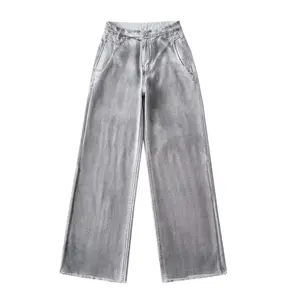 Runwaylover 2477 Silver 2024 Jeans amples pour femmes