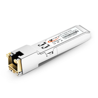 YTOPTO Módulo Transceptor de Fibra Óptica 1000Base-T 1.25G SFP RJ45 100m Compatible con POE 5G
