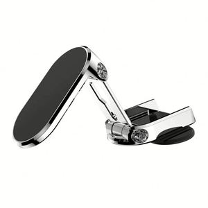 2026 Practical Strong Zinc Alloy Magnetic Double Damping Adjustable Folding Dashboard <b>Desk</b> Air Vent Car Mount - Product Image 2