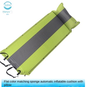 Nylon Polyurethane PVC External Air <b>Bed</b> Camping Mat and Mattress for Hiking HY-3827 Self-Inflating Design Quick and Convenient f - Product Image 1