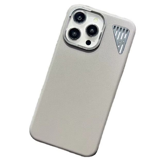New Luxury Leather Phone case Protector Magnetic Wireless Charging for iphone 15-11promax