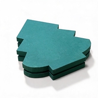 Boîte cadeau en papier spécial biodégradable en forme de sapin de Noël, écologique, pour biscuits et chocolats, avec couvercle en forme d'arbre