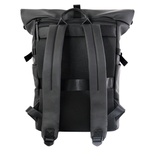 PU <b>Laptop</b> <b>Backpack</b> with Air Cushion Belt Multi Pocket Waterproof Business Travel Notebook School <b>Backpack</b> - Product Image 5