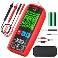 Vente en gros multimètre intelligent A5 Gamme automatique testeur de tension et de courant portable Voltmètre multimètre numérique