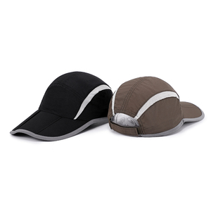 Sombrero de béisbol personalizado de 6 paneles con logotipo personalizado bordado de alta calidad, gorra deportiva de nailon de secado rápido, gorra deportiva ajustada de malla para camión - Product Image 4