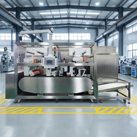 Machine automatique Dade de fabrication de capsules/poudres pour lave-vaisselle, haute précision, type plat, haute vitesse, avec fonctions de capsulage et d'emballage