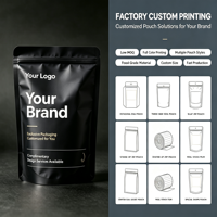 Sachets Doypack Imprimés Personnalisés Gratuits, Qualité Alimentaire, Anti-humidité, Écologiques pour Café, Aliments et Produits pour Animaux de Compagnie