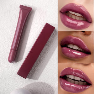 Brillo Labial con Color <span class=keywords><strong>de</strong></span> 16 Tonos, Etiqueta Privada, con Polipéptidos, 10 ml, Bálsamo Labial con Acabado Acuoso y Brillante, Gel Hidratante con Efecto Acuoso - Product Image 5