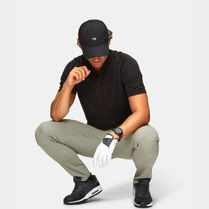 Pantalons de golf en polyester élastomère Pantalons de golf décontractés à séchage rapide pour hommes Pantalons gris clair Pantalons de jogging pour hommes - Product Image 5