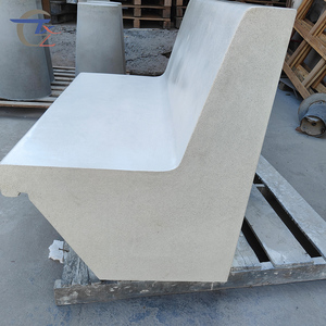 Soluzioni Personalizzate per Arredamento da Esterno, Set Divano da Giardino in Cemento Impermeabile per Villa, Balcone e Patio - Product Image 5