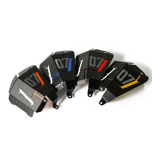 Cubierta protectora de rejilla de radiador de motocicleta, cubierta de protección de tanque refrigerante para Yamaha MT-<span class=keywords><strong>07</strong></span>, <span class=keywords><strong>FZ</strong></span>-<span class=keywords><strong>07</strong></span>, MT, <span class=keywords><strong>FZ</strong></span>, <span class=keywords><strong>07</strong></span>, MT07, FZ07, <span class=keywords><strong>2014</strong></span>, 2015, 2016 - Product Image 4