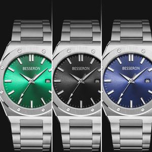 Fabricante de Relojes en China, Relojes Clásicos para Hombre, Esfera Redonda de 42 mm, Relojes de Cuarzo de Acero Inoxidable, Reloj de Pulsera para Negocios - Product Image 6