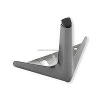 Kunden spezifische Chrom gebürstet Nickel Pistole schwarz Büro Patas de Metall Stahl Stuhl Dreieck Bett Tisch Möbel Beine Sofa Bein Metall