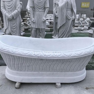 Outdoor Freestanding Large Natural Antique Stone <strong>Bathtub</strong> Bathroom Bath Tub - Product Image 5