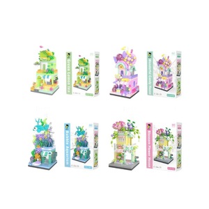Yuxin Mini Street Scene Building Blocks, jouet de rue commerciale coloré, cadeau pour enfants unisexe de 5 à 7 ans - Product Image 5
