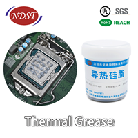 Composé d'étanchéité thermique en silicone liquide gris et blanc NDST 100g pour le refroidissement des équipements de communication