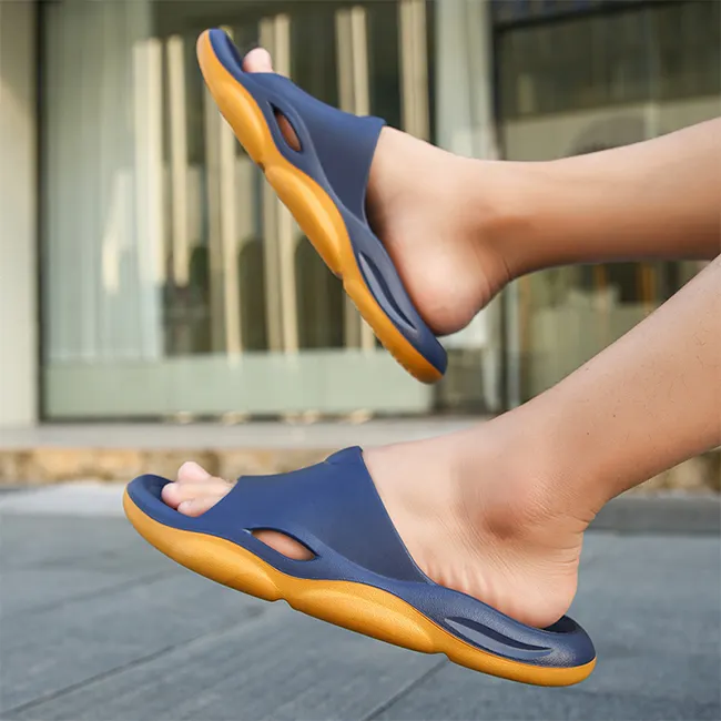 Slide de alta qualidade OEM especial para marcas famosas Capacidade de desenvolver independentemente moldes e sandálias de design chinelos sapatos para homens