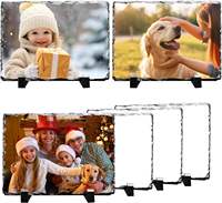 AQM Sublimation Slate Factory Outlet – Plaques photo vierges en ardoise, nombreux modèles, le meilleur cadeau commémoratif DIY par sublimation