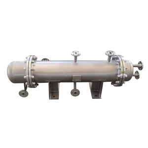 <b>Mini</b> Industrial Water Cooled Oil Condenser <b>Cooler</b> Shell and Tube Heat Exchanger for Beer Used Heat Exchanger - Product Image 1