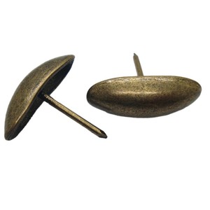 Remaches en Forma de Oliva 30x12x25mm, Acero Laminado en Frío con Recubrimiento de Bronce, Herrajes Industriales para Cajones, Accesorios Duraderos para Muebles - Product Image 2