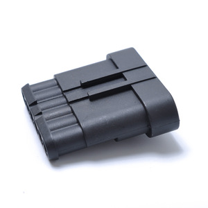 6P Automotive Connector Kit 10pcs Black Red Yellow Plastic Waterproof Car Wiring Harness Plug Socket Set - Product Image 2