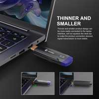 SYONG Portable 5G sans fil pour Kit d'extension HDMI 1080P pour émetteur et récepteur HDMI 196FT/60M Streaming vidéo et Audio