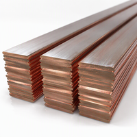 Barre de cuivre pure à 99,99 % personnalisée / Prix de la barre plate en cuivre pour centrale électrique 85x10x5000mm