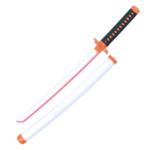 ดาบอะนิเมะ kochou Shinobu จากผู้ฆ่าปีศาจเวอร์ชั่น II <span class=keywords><strong>Wakizashi</strong></span> กับดาบไผ่สีขาว Saya อัตราค่าต่ำใบมีด - Product Image 1