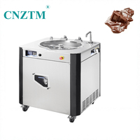 Machine automatique d'enrobage au chocolat pour gâteaux, rouleaux de gâteaux, mini-gâteaux, beignets, gaufrettes, ligne de recouvrement au chocolat
