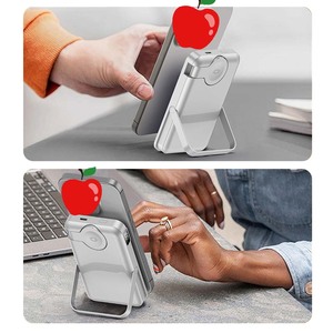 Nuevo, Envío Gratis, Batería Externa Inalámbrica Magnética 3 en 1 de Alta Capacidad 10000mAh con Pantalla LCD y Carga Rápida PD de 20W para Teléfono - Product Image 4