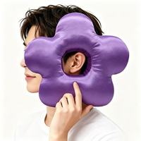Coussin d'oreille perforé sans pression pour dormeurs latéraux, soulagement de la douleur auriculaire avec soutien cervical