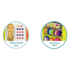 Bao Han Early Childhood Educational 6-in-1 Magic Cube &amp; Hand Drum Toy Battery Powered Plastic for <strong>Smart</strong> Baby <strong>Games</strong> - Product Image 4