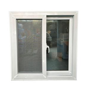 Fenêtre en verre plastique personnalisée bon marché bon marché Fenêtre coulissante en verre <span class=keywords><strong>PVC</strong></span> - Product Image 4