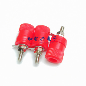 Conector Banana Jack de Plástico Rojo y Negro para Cableado de Inversor de Audio, Terminal 920, Tamaño Grande - Product Image 4