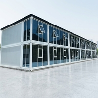 Maison préfabriquée mobile SKYLINE à assemblage rapide de 20 pieds à vendre – Mini-maison moderne en kit, conception de maison conteneur modulaire