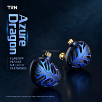 Écouteurs modulaires interchangeables TRN Azure Dragon 2,5 mm 3,5 mm 4,4 mm, casque filaire à prise audio équilibrée pour amplificateur DAC HiFi
