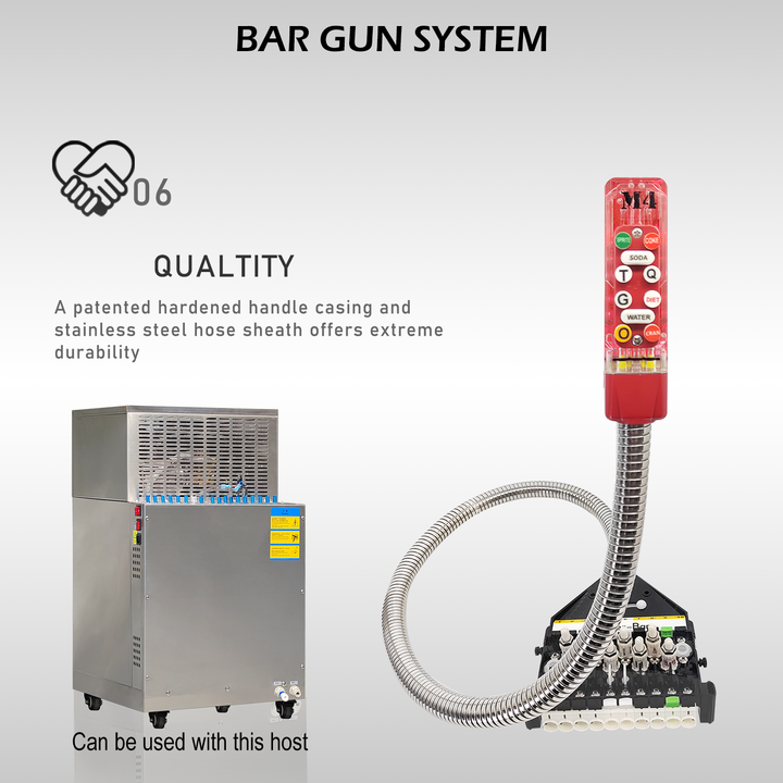 10 Buttons Post Mix Soda Gun Wunder Bar Gun Dispense System 10 Buttons Post Mix Soda Gun Wunder Bar Gun Dispense System