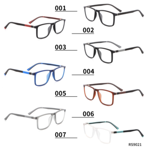 Thâm quyến nhà máy bán sỉ giá rẻ kính màu xanh vuông thể thao kính trong số lượng lớn Kính mắt <span class=keywords><strong>Frames</strong></span> TR90 trong kho - Product Image 5