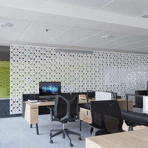 Tùy chỉnh trang trí tấm kim loại chế tạo laser cắt tấm cho khách sạn sử dụng kim loại tấm màn hình - Product Image 5