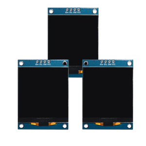 Vuông Micro <span class=keywords><strong>OLED</strong></span> hiển thị GME128128-02 sh1107g 128x128 I2C 4pin <span class=keywords><strong>1.5</strong></span> <span class=keywords><strong>inch</strong></span> hiển thị mô-đun <span class=keywords><strong>OLED</strong></span> Bảng điều chỉnh - Product Image 2