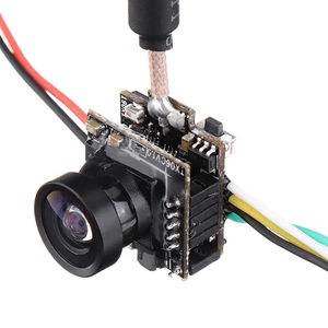 Caméra FPV <span class=keywords><strong>Eachine</strong></span> TX06 700TVL AIO 5.8G 40CH 25mW avec émetteur, champ de vision de 130 degrés, antenne audio intelligente en laiton, mini drone RC - Product Image 2