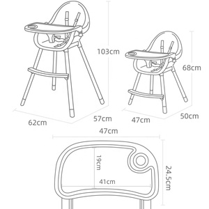 Meilleure vente <span class=keywords><strong>chaise</strong></span> d'alimentation pour enfants <span class=keywords><strong>2</strong></span> en 1 avec jambes ceinture de sécurité <span class=keywords><strong>chaise</strong></span> haute réglable pour <span class=keywords><strong>bébé</strong></span> <span class=keywords><strong>chaise</strong></span> <span class=keywords><strong>et</strong></span> <span class=keywords><strong>table</strong></span> portables pour <span class=keywords><strong>bébé</strong></span> - Product Image 6