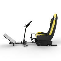 Simulateur de conduite automobile pliable personnalisé Machine de jeu de course ergonomique pour PC/Playstation/Logitech/Thrustmaster