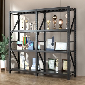 CE Certificates Book Shelf Multi-Level Adjustable Shelves Home Warehouse Library Storage Rack - Product Image 4