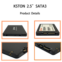 Комплект для замены HDD на SSD Kston 2.5" SATA III, внутренний твердотельный накопитель 512 ГБ/1 ТБ, ускорение загрузки
