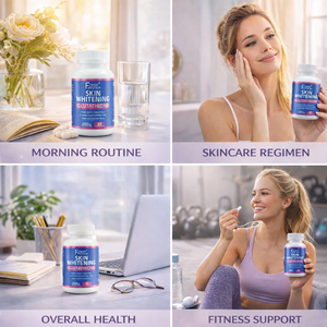 Capsules Équilibre Cutané aux Plantes : Favorise un Teint Clair et Lisse de l'Intérieur – 60 Capsules Végétales pour Adultes - Product Image 5