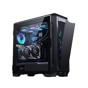 Phanteks PH-EC600PSTG tháp đầy đủ máy Tính Game Thủ trường hợp phong cách mát mẻ ATX cổ Máy tính để bàn PC trường hợp USB CN; gua hộp thép đen bao gồm - Product Image 1
