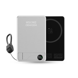 Batería de Polímero de Litio con Logotipo OEM, 10000 mAh, Carga Rápida de 15 W, Pantalla Digital, Magnética, para Uso en Exteriores, Banco de Energía LF15B - Product Image 3