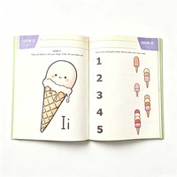 Impresión Personalizada de Fábrica de Libros de Texto para Bebés, Jardín de Infancia y Preescolar, Libro de Aprendizaje Temprano OEM, Impresión de Libros de Trabajo Educativos para Niños con Tapa Blanda